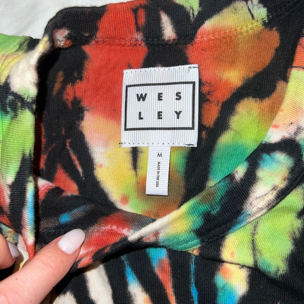 Wesley tie dye tank Size M, Bought from Bandier, worn once